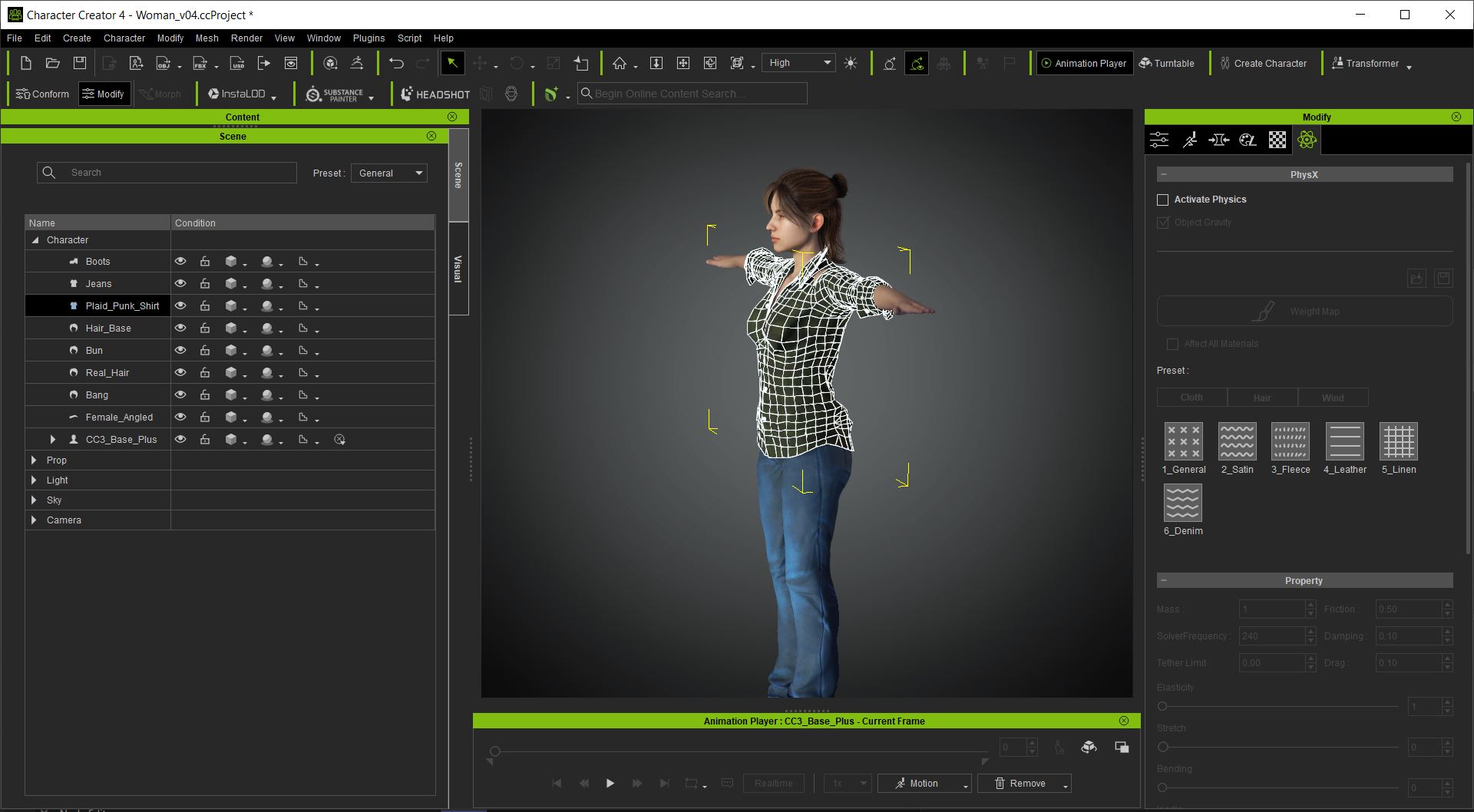 Woman Character Creator